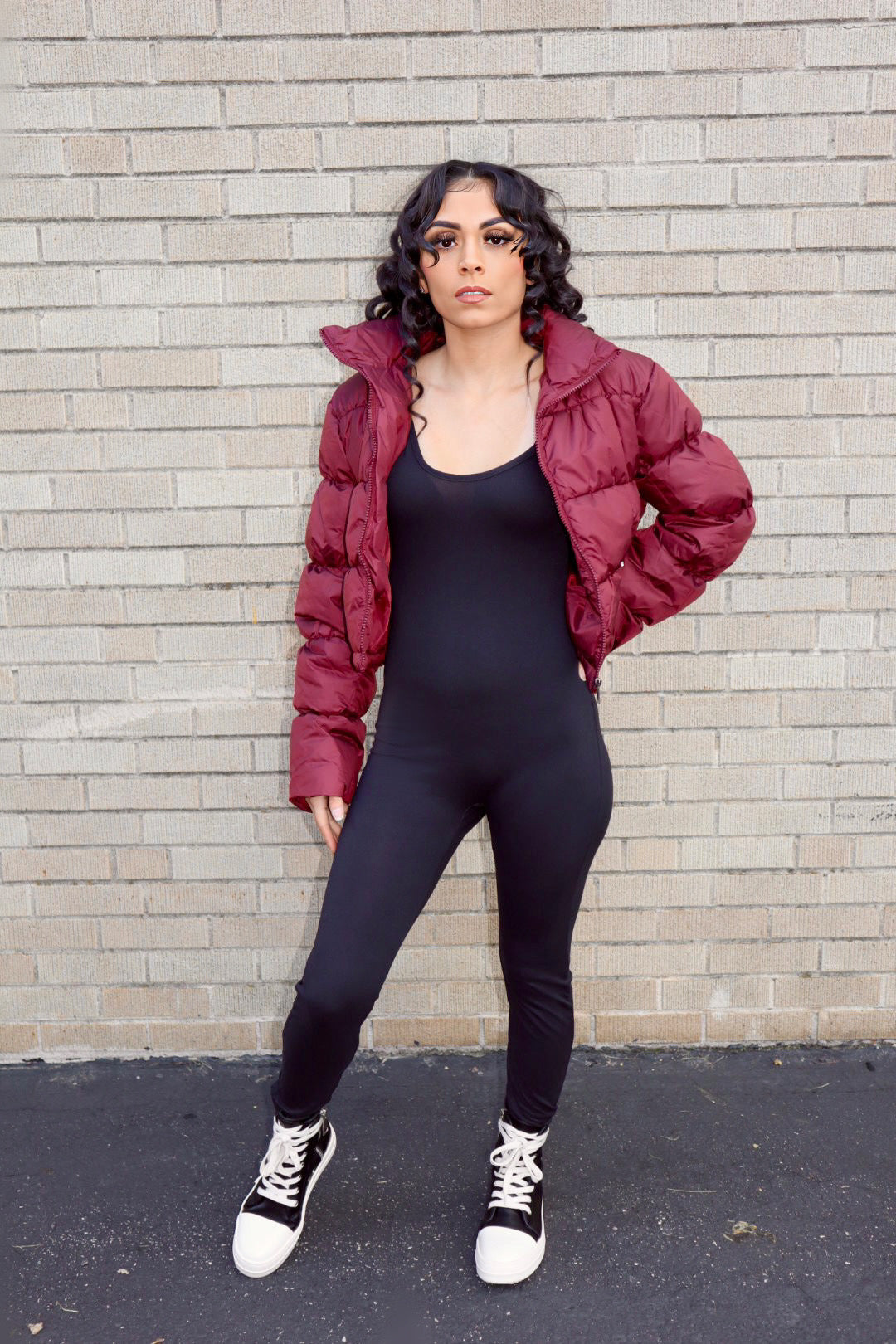 Can't Be Bothered Jacket - Burgundy