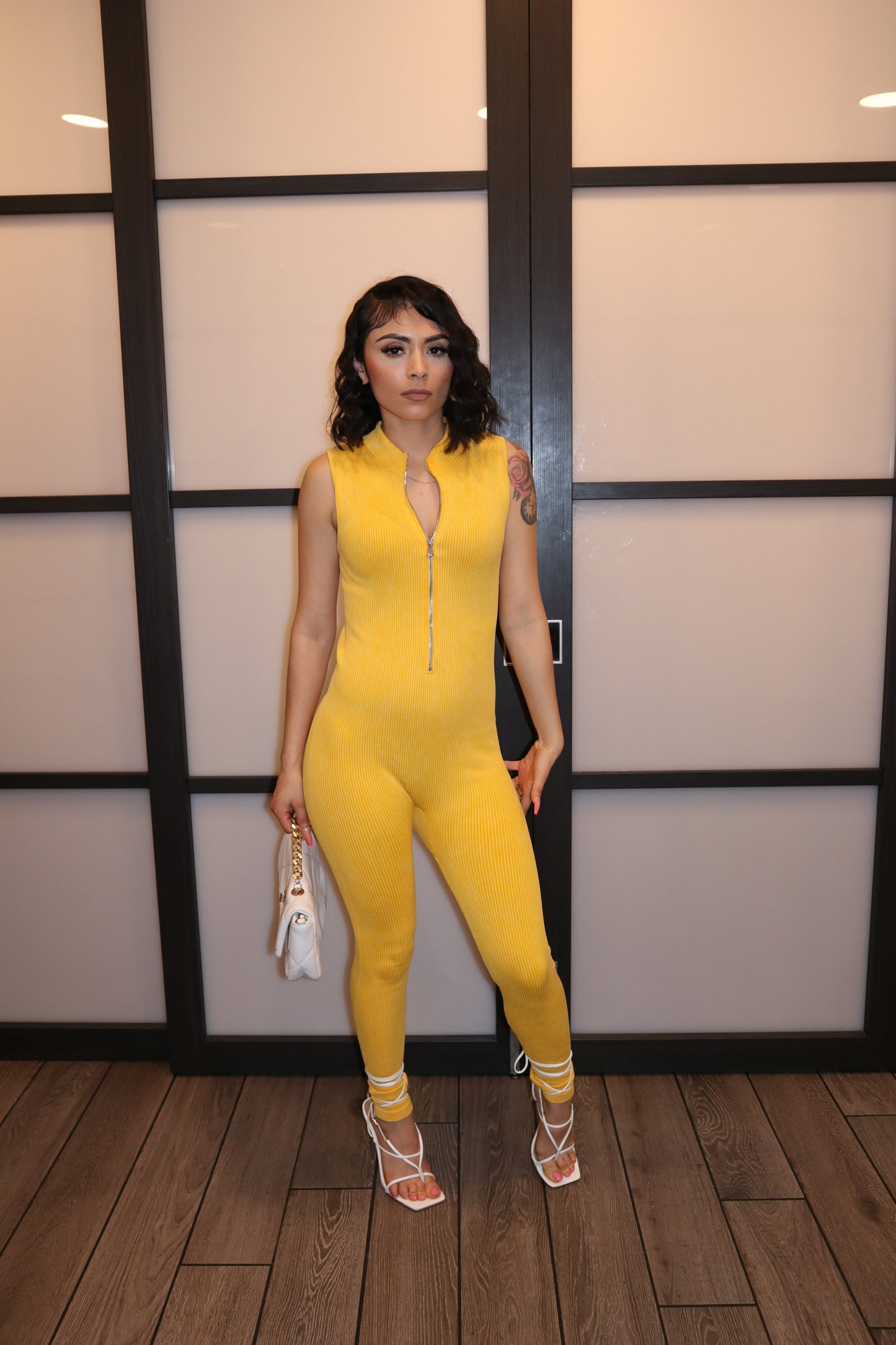 Keep it simple jumpsuit - yellow