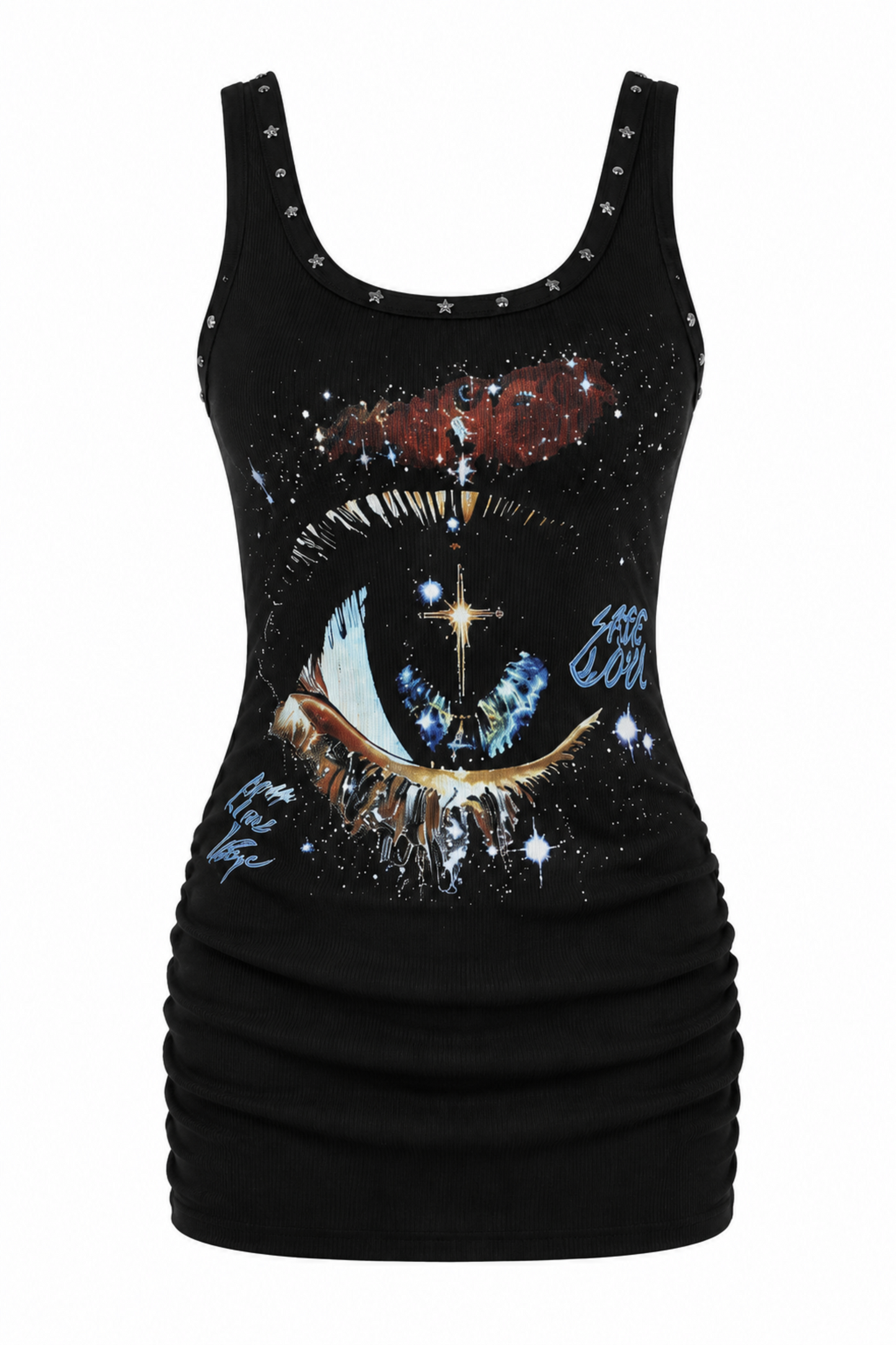 All eyes on me dress - Black