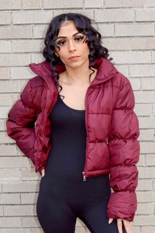 Can't Be Bothered Jacket - Burgundy