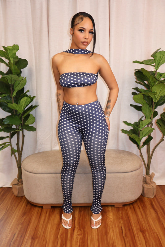 Just A Girl Set - Polka Dot