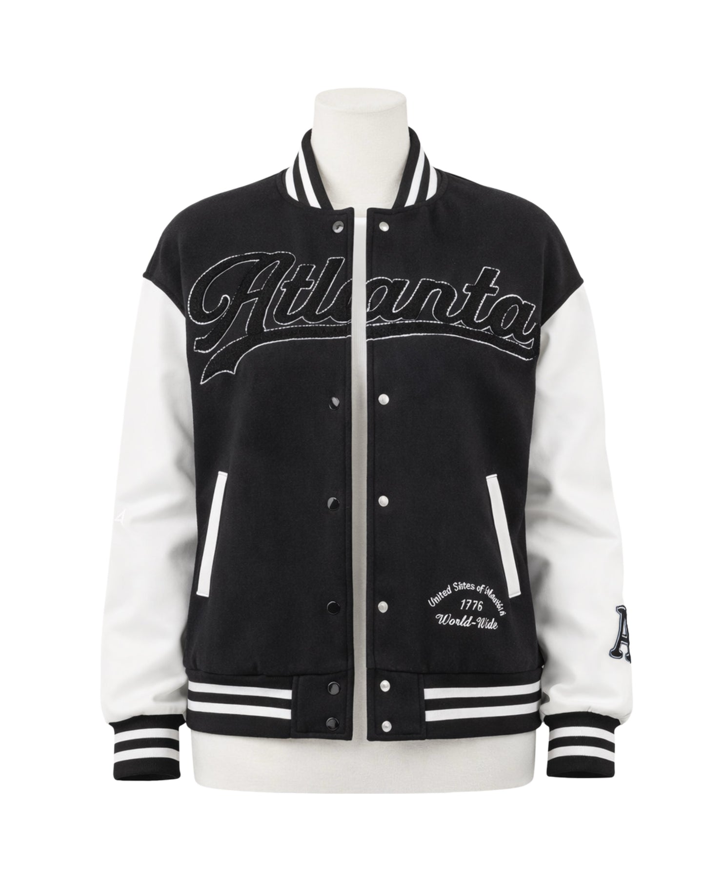 Atlanta Jacket - Blk/ Wht